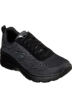 Skechers – Fashion Fit – Schwarze Sneaker „Bold Boundaries“