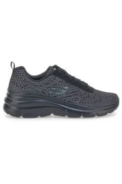 Skechers – Fashion Fit – Schwarze Sneaker „Bold Boundaries“