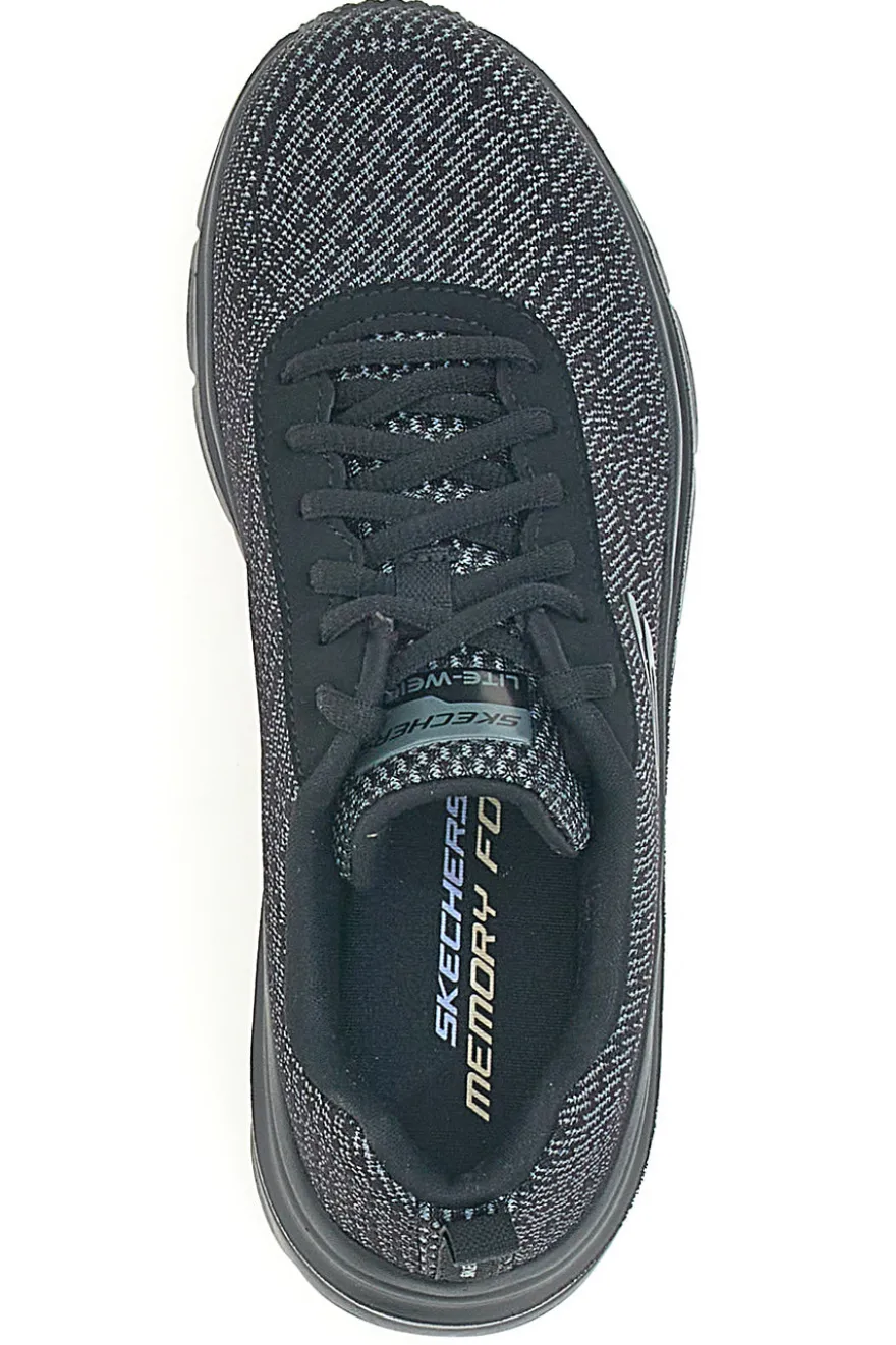 Skechers – Fashion Fit – Schwarze Sneaker „Bold Boundaries“