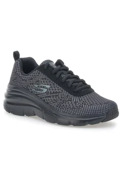 Skechers – Fashion Fit – Schwarze Sneaker „Bold Boundaries“