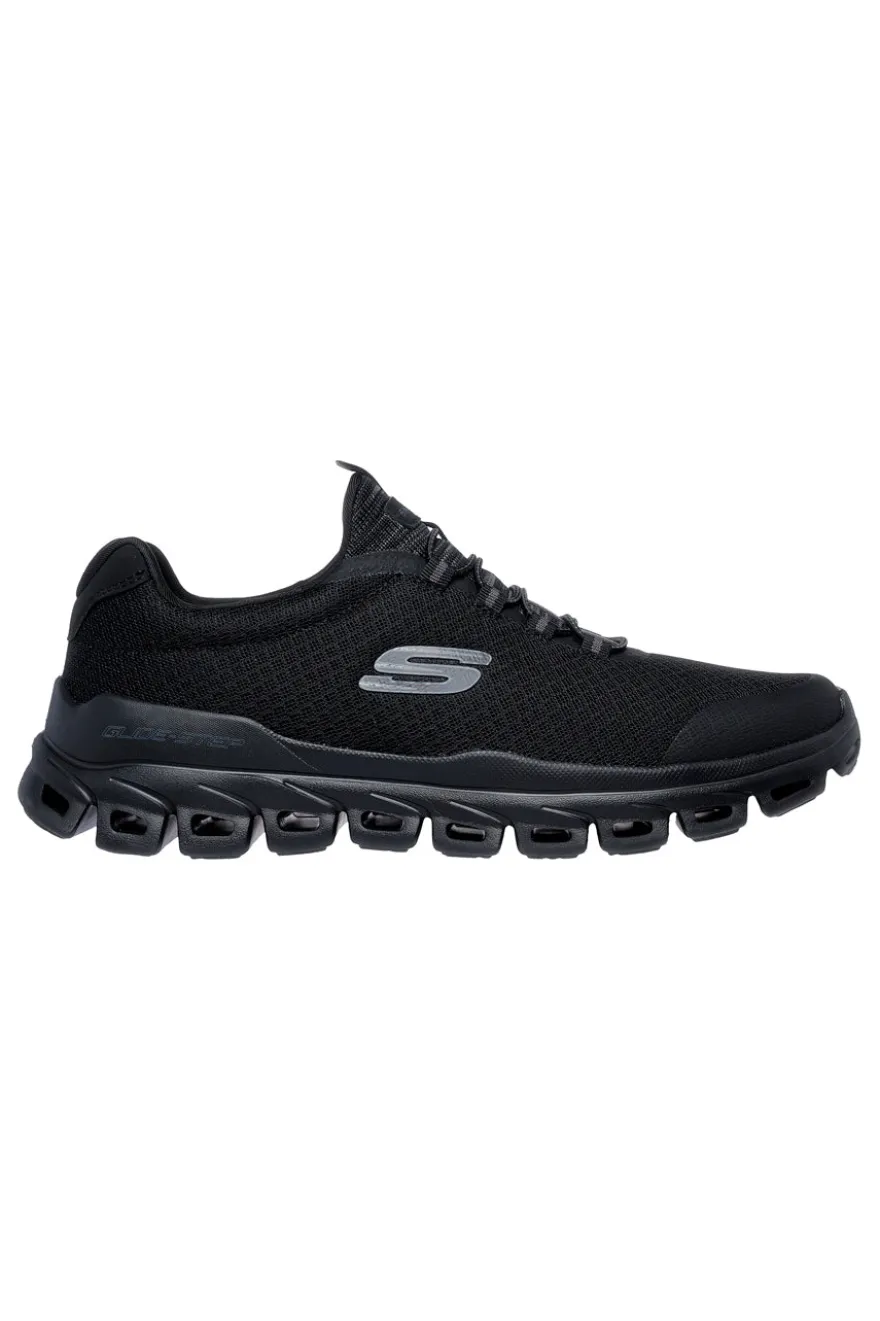 Skechers – GLIDE-STEP SYLO – Vegane Sneakers mit gepolsterter Sohle in Schwarz