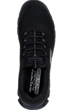 Skechers – GLIDE-STEP SYLO – Vegane Sneakers mit gepolsterter Sohle in Schwarz