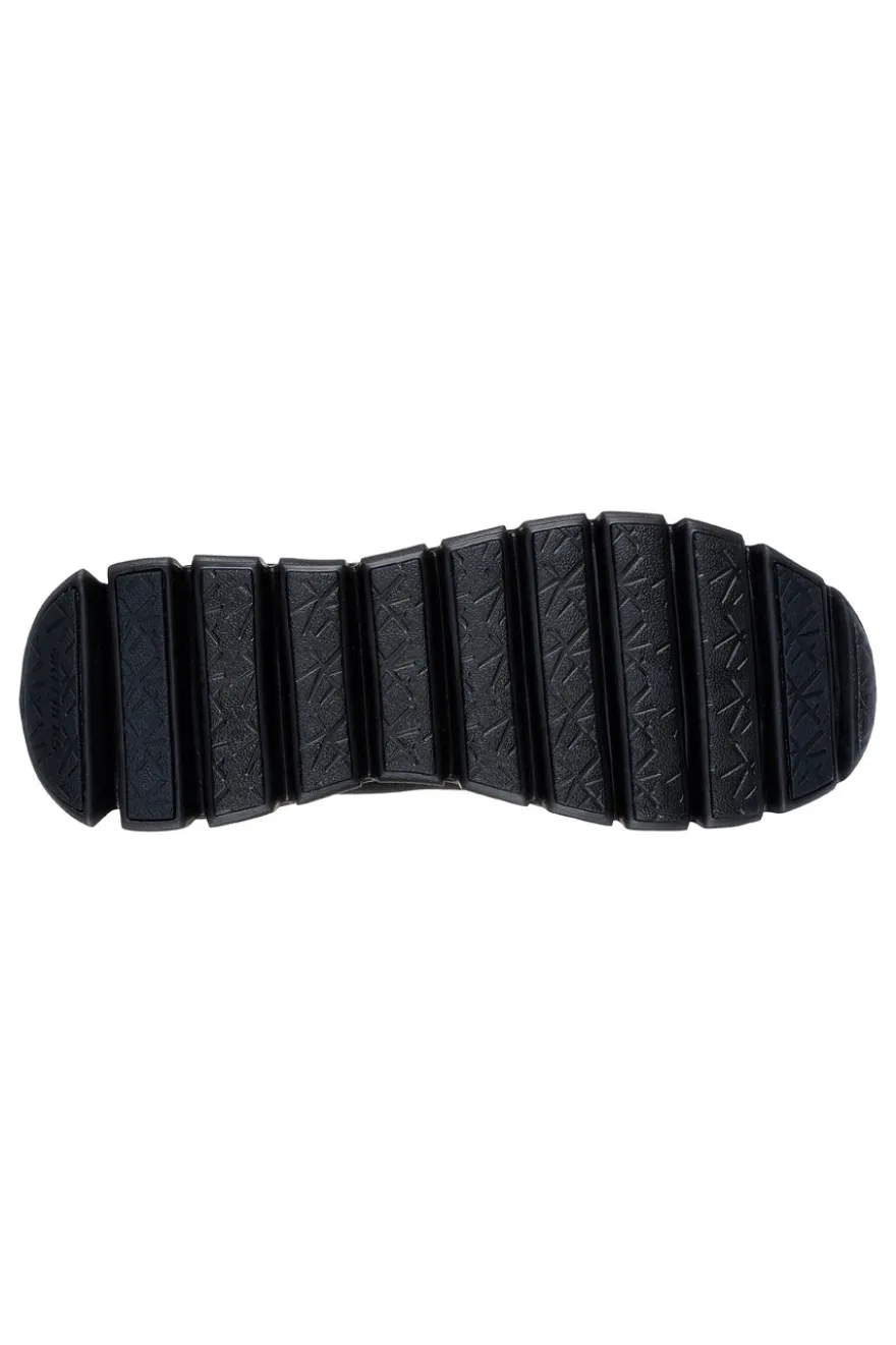 Skechers – GLIDE-STEP SYLO – Vegane Sneakers mit gepolsterter Sohle in Schwarz