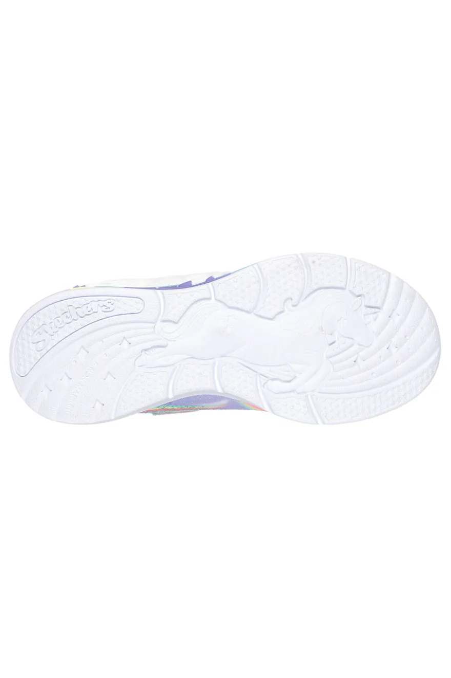 SKECHERS CON UNICORNO E LUCI INTEGRATE 302298L