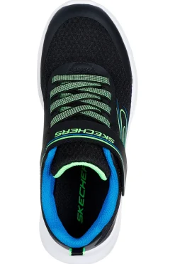 Skechers Dynamatic Swift Tread – leichte schwarze Abreiß-Sneaker