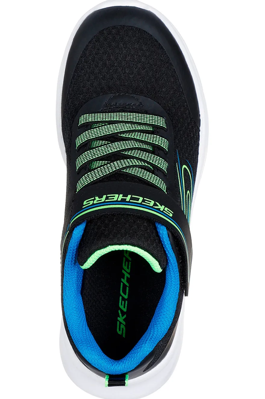 Skechers Dynamatic Swift Tread – leichte schwarze Abreiß-Sneaker