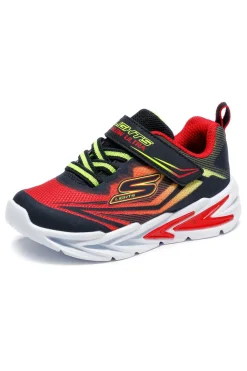 SKECHERS FLEX-GLOW ULTRA NERO/ROSSO