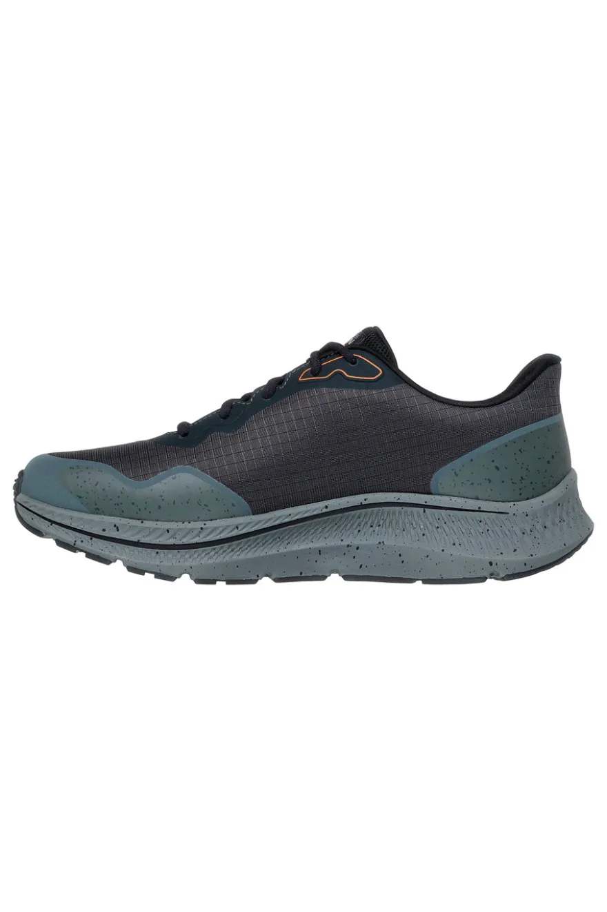 Skechers Go Run Consistent 2.0 Piedmont – Wasserdichte Trail-Laufschuhe in Schwarz mit M-Strike-Technologie