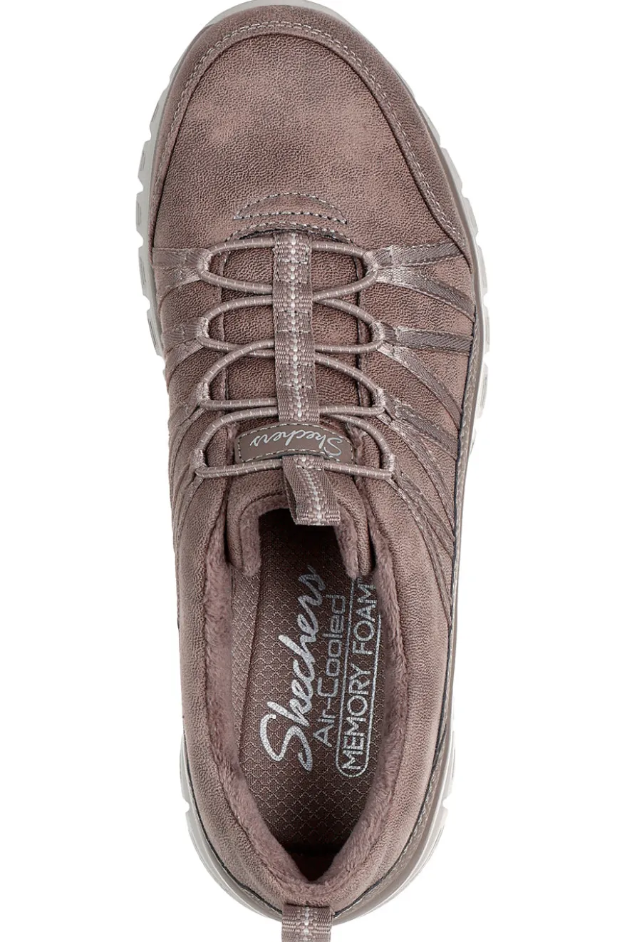 Skechers Graceful Cozy Hug – waschbare Sneaker aus veganem Memory-Schaum in Taupe