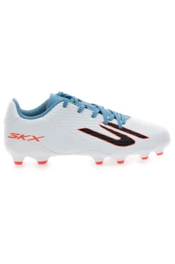 Skechers SKX 2 JR YO Weiße FG-Fußballschuhe zum Schnüren