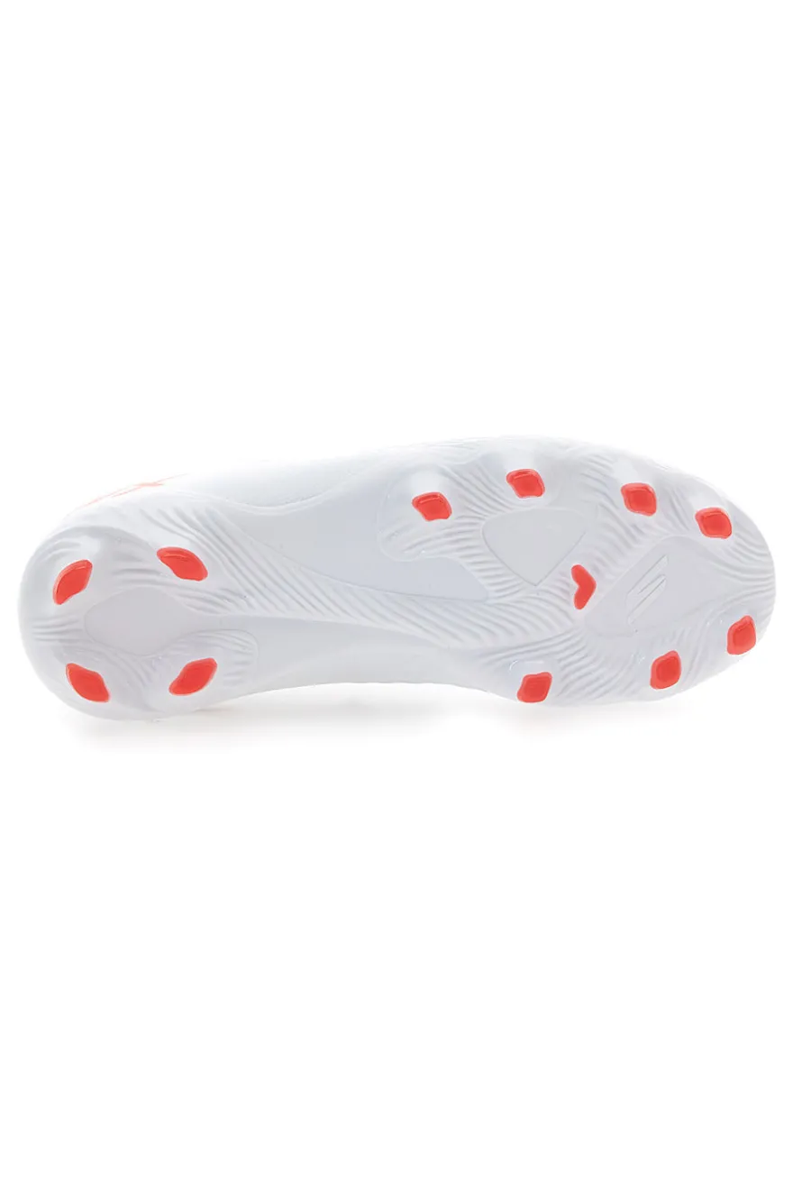Skechers SKX 2 JR YO Weiße FG-Fußballschuhe zum Schnüren