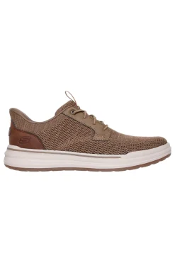 Skechers Sterling ramone taupe mesh slip-on schuhe