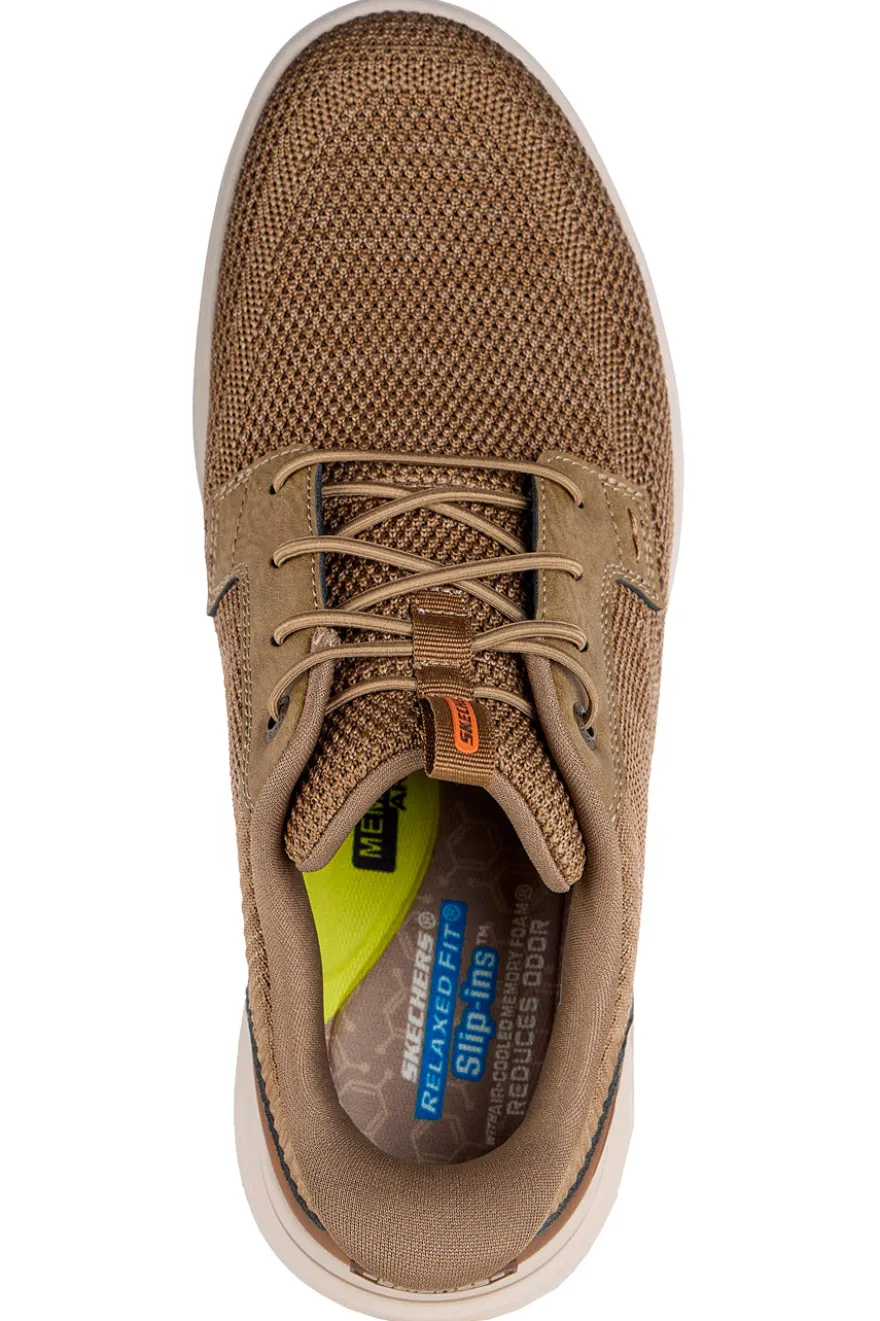 Skechers Sterling ramone taupe mesh slip-on schuhe