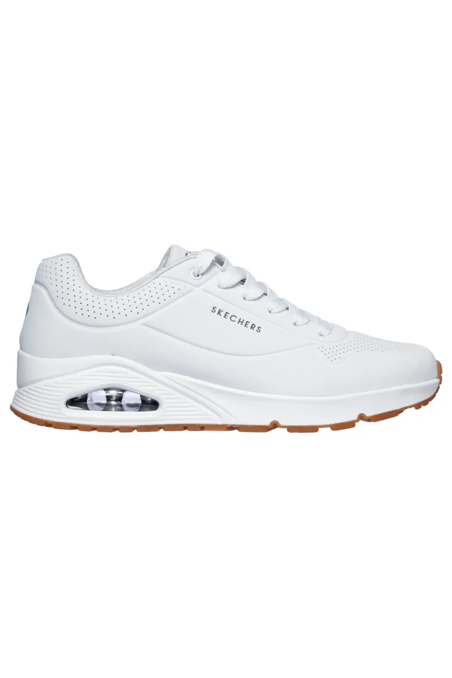 Skechers Uno - Stand On Air Bianche