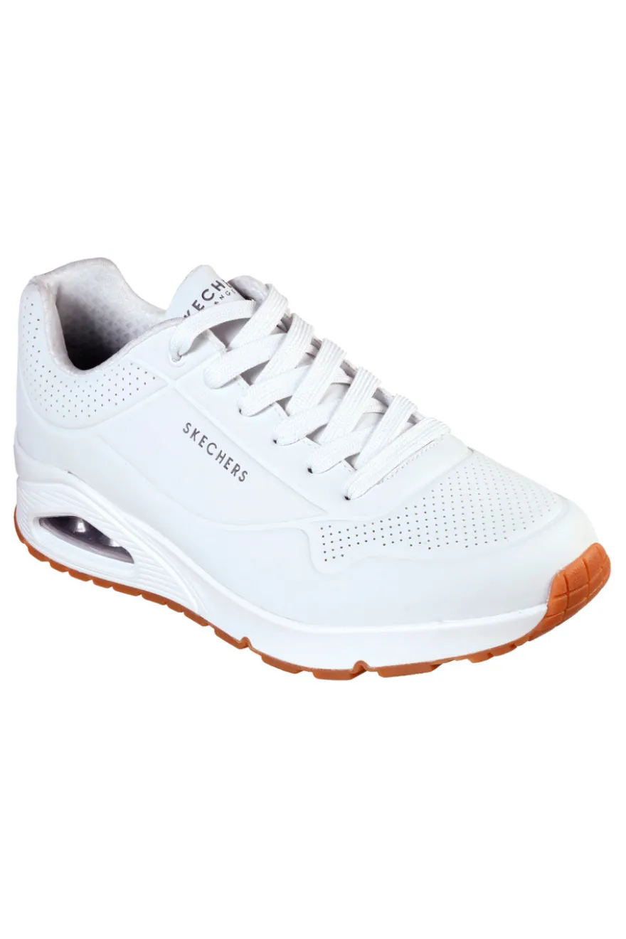 Skechers Uno - Stand On Air Bianche