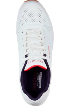 Skechers Uno - Stand On Air Bianche e Blu