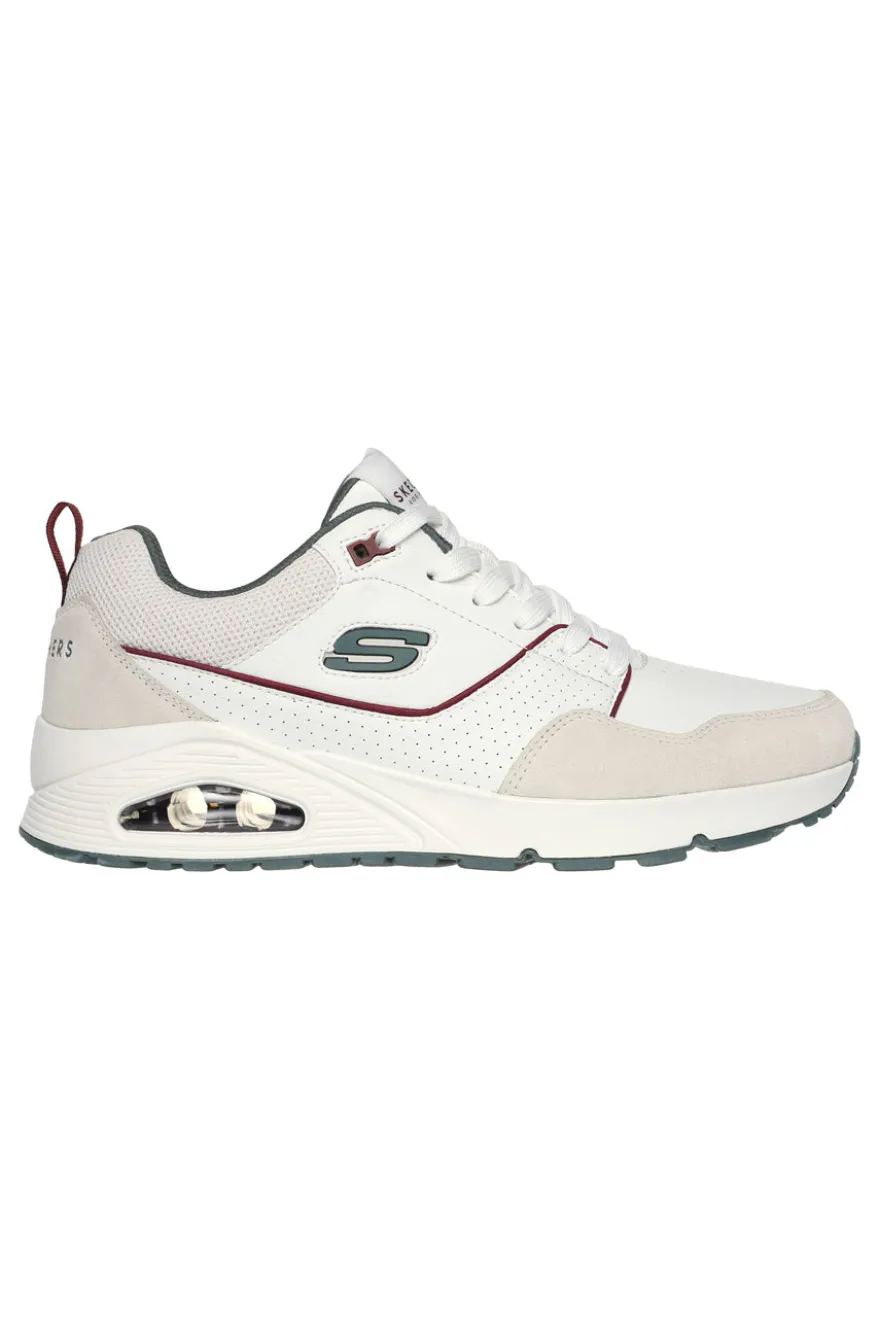 Skechers Uno Retro One Weiße Turnschuhe