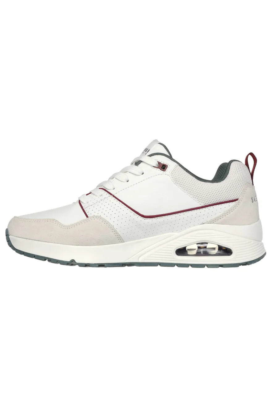 Skechers Uno Retro One Weiße Turnschuhe
