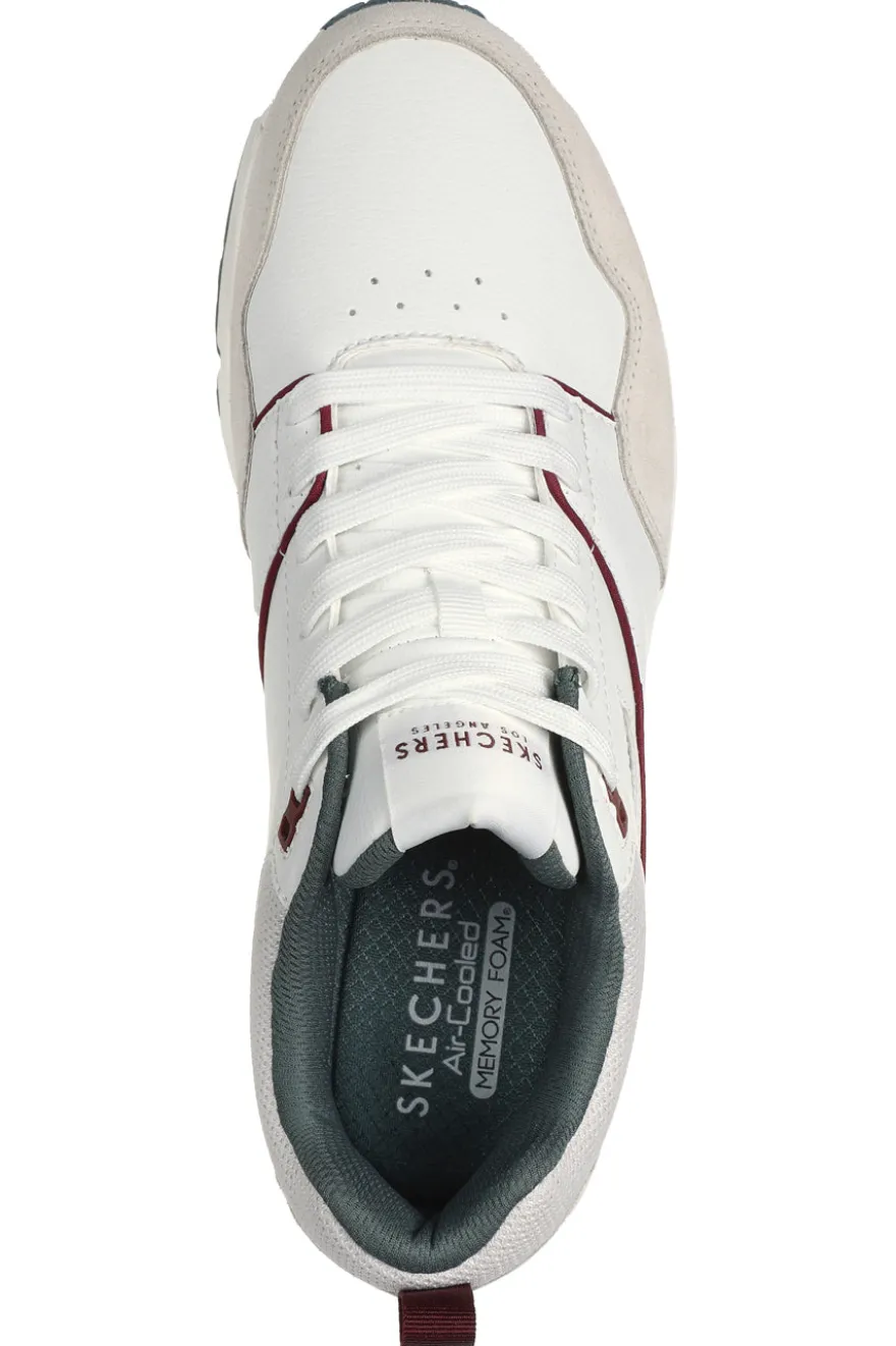 Skechers Uno Retro One Weiße Turnschuhe