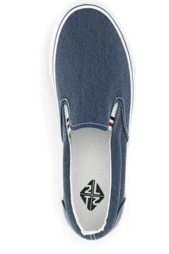 Slip-On Denim Fabric Sneakers 2t2l 24X030