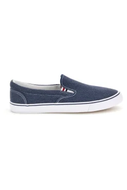 Slip-On Denim Fabric Sneakers 2t2l 24X030
