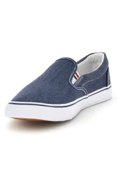 Slip-On Denim Fabric Sneakers 2t2l 24X030