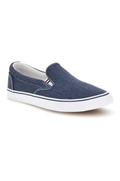 Slip-On Denim Fabric Sneakers 2t2l 24X030