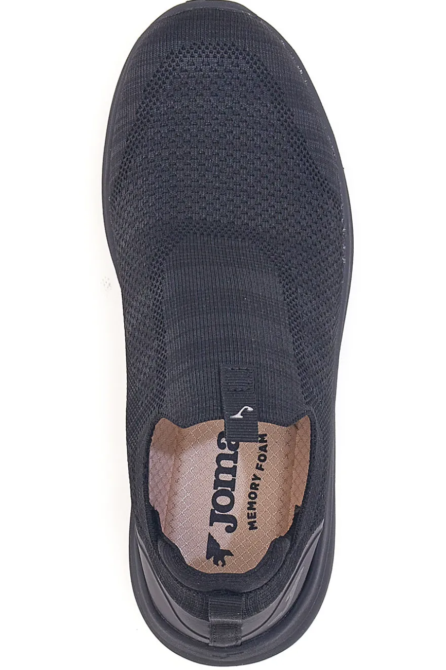 Slip-on nere con Memory Foam Joma C.Laceless Lady 2521
