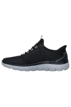 Slip-on nere vegan con suola ammortizzata Skechers Summits Top Rate