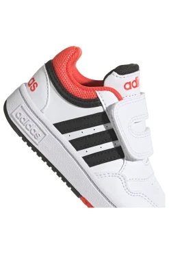 Snaekers bianche con velcro ADIDAS HOOPS 3.0