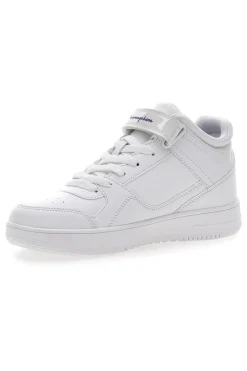 Snaekers mid-cut bianche con velcro CHAMPION RD15 MID G GS