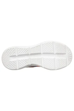 Sneaker Arancione e Grigio con strap e lacci elasticizzati Skechers Microspec Velocity