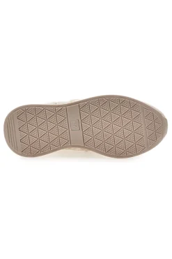 Sneaker beige con dettagli oro Laura Biagiotti 9625