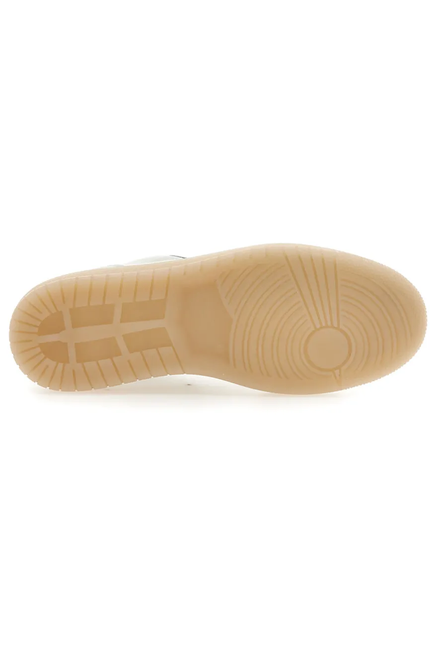 Sneaker bianca in vera pelle Pittarello Plus Furius