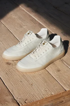 Sneaker bianca in vera pelle Pittarello Plus Furius