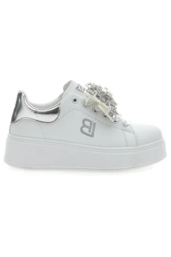 Sneaker Bianche Con Fiocco Laura Biagiotti 8929