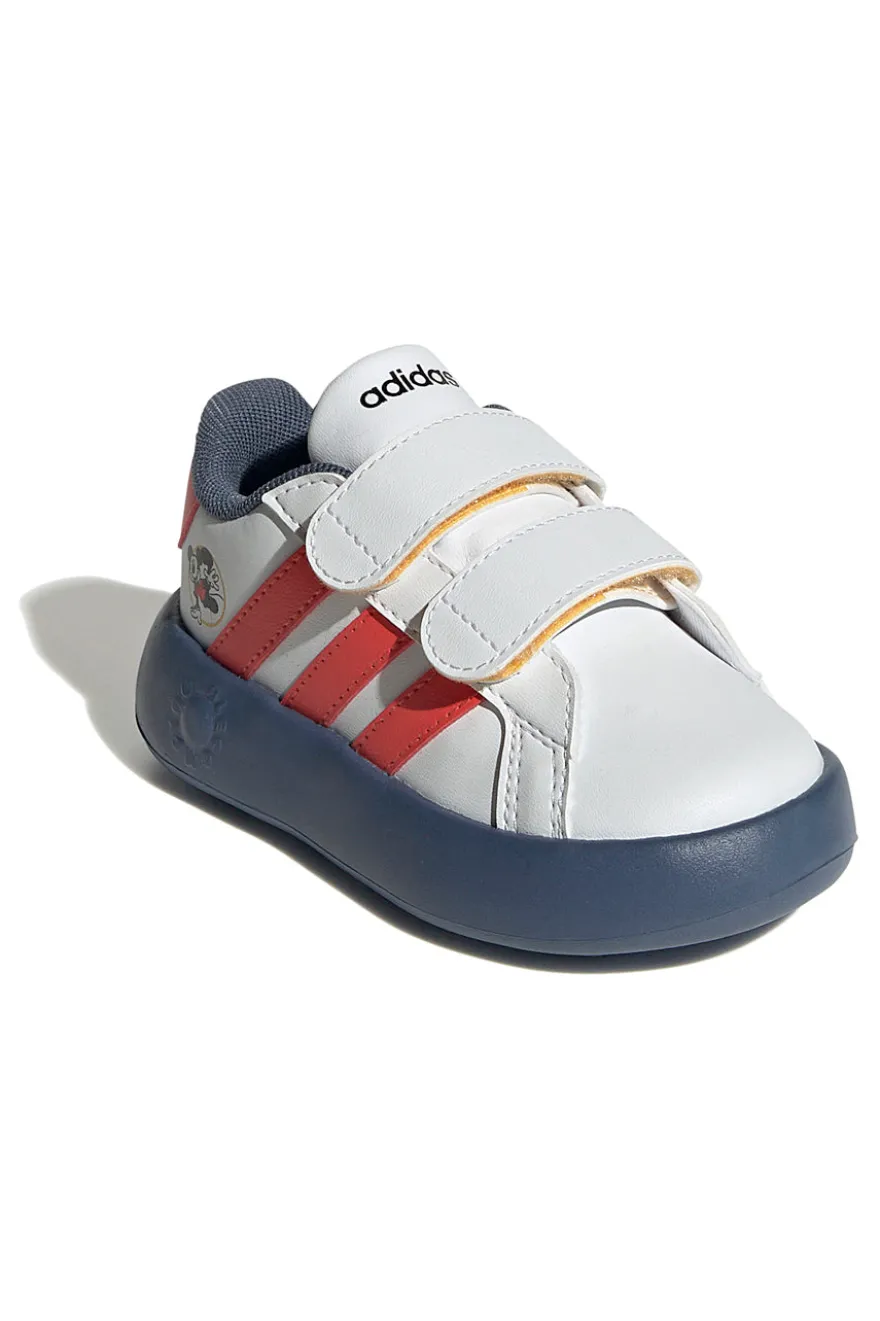 Sneaker bianche con Mickey Mouse e suola Bubble Adidas GRAND COURT Mickey CF I