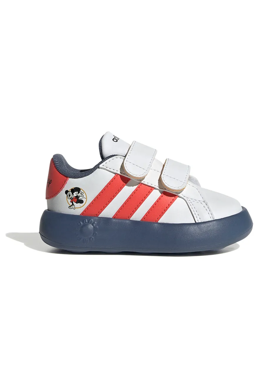 Sneaker bianche con Mickey Mouse e suola Bubble Adidas GRAND COURT Mickey CF I
