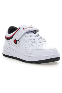 Sneaker bianco tomaia in materiale sintetico Champion Rd18 Low B Ps