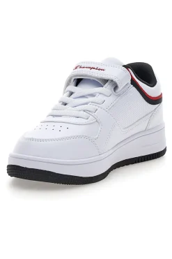 Sneaker bianco tomaia in materiale sintetico Champion Rd18 Low B Ps