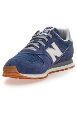Sneaker Blu in pelle e tessuto New balance ML373SE2