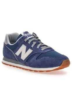 Sneaker Blu in pelle e tessuto New balance ML373SE2