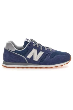 Sneaker Blu in pelle e tessuto New balance ML373SE2