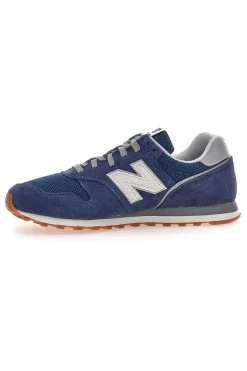 Sneaker Blu in pelle e tessuto New balance ML373SE2