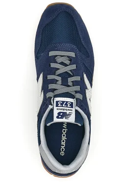 Sneaker Blu in pelle e tessuto New balance ML373SE2