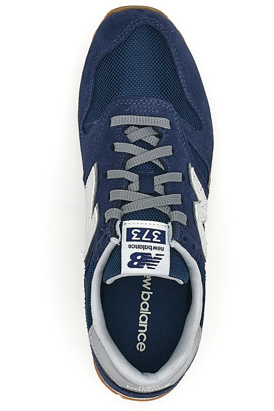 Sneaker Blu in pelle e tessuto New balance ML373SE2