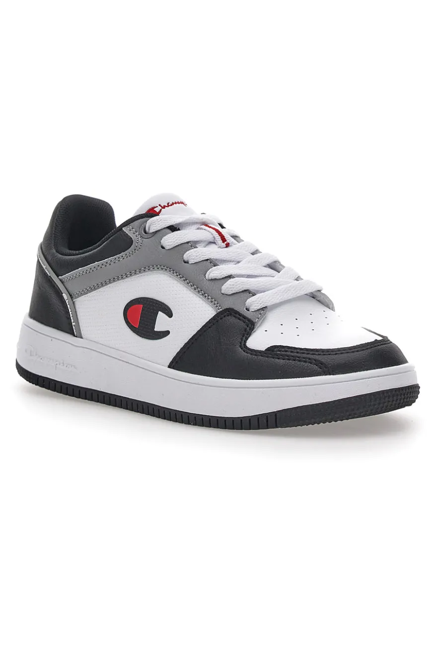 Sneaker „Champion Rebound 2 Low B Gs“ in Weiß und Schwarz