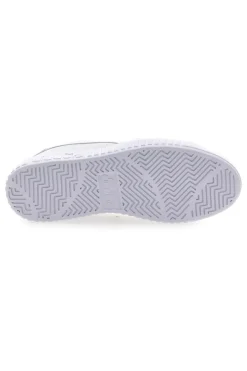 Sneaker da donna bianche con platform e dettagli oro Diadora Game Step Glam GS