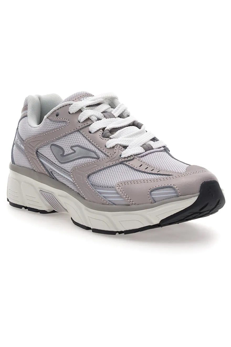 Sneaker da donna grigie e rosa in mesh traspirante Joma RRT50LS2619