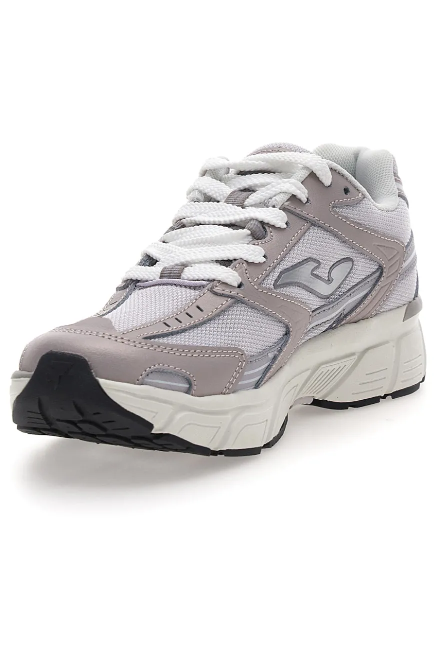 Sneaker da donna grigie e rosa in mesh traspirante Joma RRT50LS2619